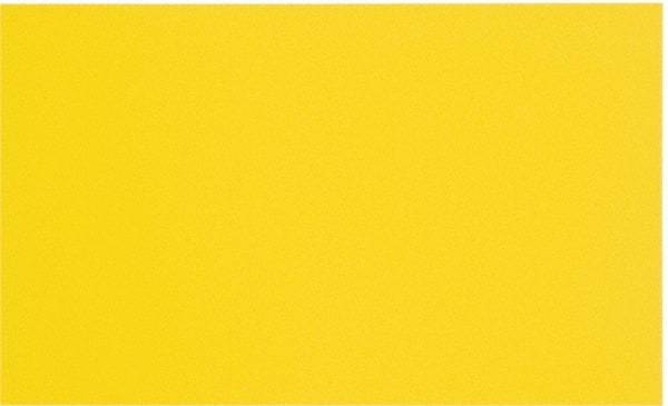 Made in USA - 1 Piece, 20" Wide x 20" Long Plastic Shim Stock Sheet - Yellow, ±10% Tolerance - A1 Tooling