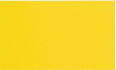 Made in USA - 1 Piece, 20" Wide x 20" Long Plastic Shim Stock Sheet - Yellow, ±10% Tolerance - A1 Tooling