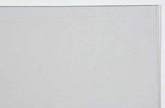 Made in USA - 1 Piece, 20" Wide x 20" Long Plastic Shim Stock Sheet - Clear (Color), ±10% Tolerance - A1 Tooling