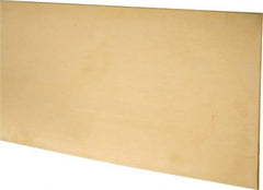 Made in USA - 2 Piece, 25 Inch Long x 6 Inch Wide x 0.025 Inch Thick, Shim Sheet Stock - Brass - A1 Tooling