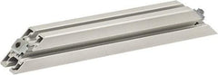 80/20 Inc. - 40mm Wide, Open Shelving Accessory/Component - Aluminum, Clear Anodized Finish, 320mm Long, Use with 4545 - A1 Tooling