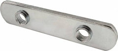 80/20 Inc. - 16mm Wide, Open Shelving Accessory/Component - Bright Zinc Finish, 75mm Long, Use with 40 Series - A1 Tooling