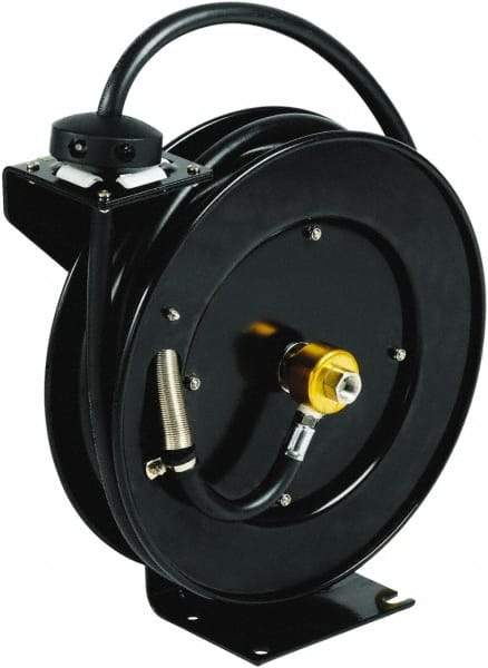 T&S Brass - 35' Spring Retractable Hose Reel - 300 psi, Hose Included - A1 Tooling