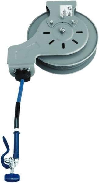 T&S Brass - 15' Spring Retractable Hose Reel - 300 psi, Hose Included - A1 Tooling