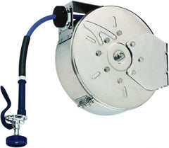 T&S Brass - 30' Spring Retractable Hose Reel - 300 psi, Hose Included - A1 Tooling