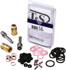 T&S Brass - 58 Pieces Two Handle Faucet Faucet Repair Kit - Complete Two Handle Repair Kit Style - A1 Tooling