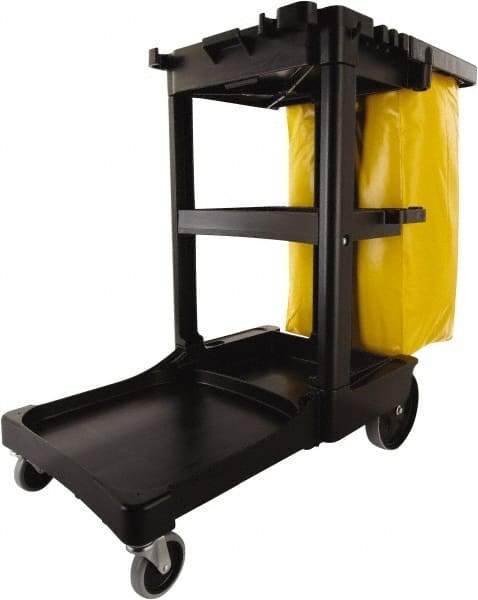 Rubbermaid - Plastic Janitor Cart - 21-3/4" Width - A1 Tooling