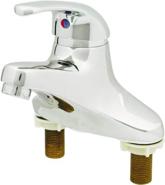 T&S Brass - Lever Handle, Deck Mounted Bathroom Faucet - One Handle, Pop Up Drain, Standard Spout - A1 Tooling