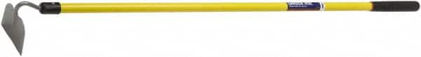 Ability One - 5-1/4" High x 6" Wide Round Steel Hoe - 67" Long Fiberglass Straight Handle - A1 Tooling