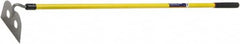 Ability One - 7" High x 10" Wide Round Steel Hoe - 62" Long Fiberglass Straight Handle - A1 Tooling