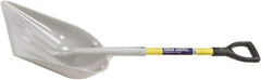 Ability One - 19" High x 14-1/4" Wide Round Steel Shovel - 29" Long Fiberglass Straight Handle - A1 Tooling