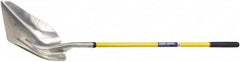 Ability One - 19" High x 15-1/4" Wide Round Steel Shovel - 51" Long Fiberglass Straight Handle - A1 Tooling