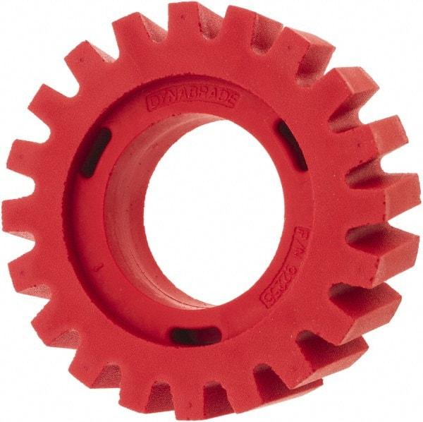 Dynabrade - 4" Diam Angle & Disc Grinder Eraser Wheel - For Use with Dynazip Eraser Tools - A1 Tooling