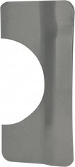 Don-Jo - 7" Long x 3-1/4" Wide, Latch Protector - Silver Coated Steel - A1 Tooling