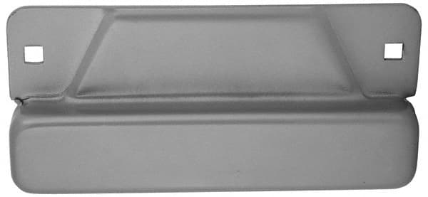 Don-Jo - 8" Long x 3-1/2" Wide Strike Protector - Silver Coated Steel - A1 Tooling