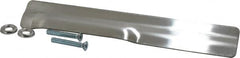 Don-Jo - 10" Long x 1-1/2" Wide, Latch Protector - Stainless Steel - A1 Tooling