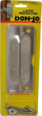 Don-Jo - 7" Long x 2-3/4" Wide, Latch Protector - Stainless Steel - A1 Tooling