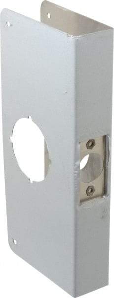 Don-Jo - 4" Wide x 9" High, Stainless Steel, Door Reinforcer - 1-3/8" Thick Door, 2-3/8" Backset - A1 Tooling