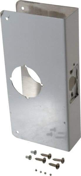 Don-Jo - 4-1/4" Wide x 9" High, Stainless Steel, Door Reinforcer - 1-3/4" Thick Door, 2-3/4" Backset - A1 Tooling