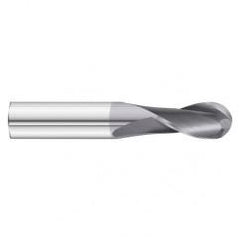 13/32 x 1 x 2-3/4 2 Flute Ball Nose  End Mill- Series 3215SD - A1 Tooling