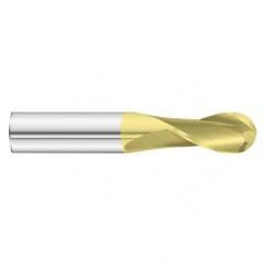 7/16 x 1 x 2-3/4 2 Flute Ball Nose  End Mill- Series 3215SD - A1 Tooling