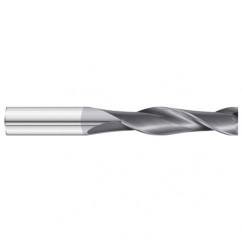 5/8 Dia. x 5 Overall Length 2-Flute Square End Solid Carbide SE End Mill-Round Shank-Center Cut-TiAlN - A1 Tooling