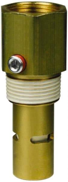 Conrader - 1 x 1" Brass Check Valve - In-Tank, FNPT x MNPT - A1 Tooling