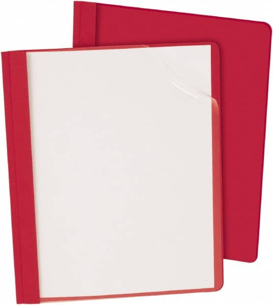 OXFORD - 11" Long x 8" Wide Report Cover - Red - A1 Tooling