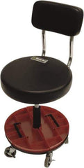 ShopSol - Swivel & Adjustable Stools Type: Adjustable Height Stool Base Type: Steel - A1 Tooling