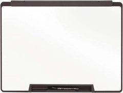 Quartet - 24" High x 36" Wide Dry Erase - Melamine, Includes Dry-Erase Marker, Eraser & Mounting Kit - A1 Tooling