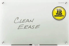 Quartet - 48" High x 96" Wide Dry Erase - Glass, Includes Dry-Erase Marker, (2) Rare-Earth Magnets & Mounting Kit - A1 Tooling