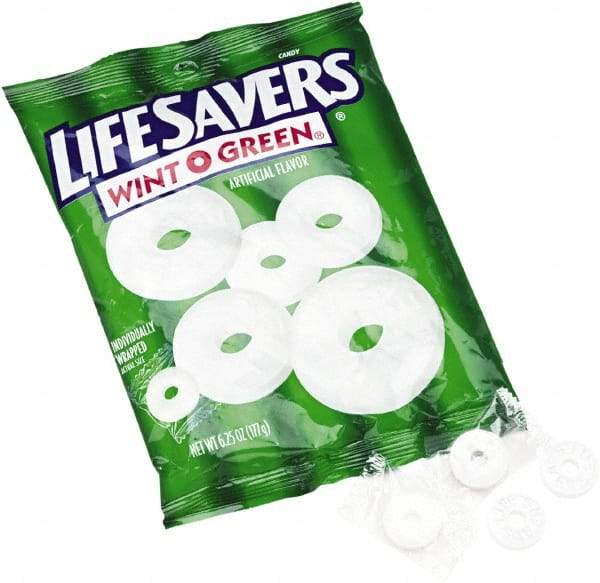 LifeSavers - Candy - Hard Candy, Wint-O-Green, Individually Wrapped, 6.25oz Bag - A1 Tooling