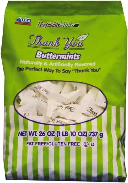 Hospitality Mints - Candy - Thank You Buttermints Candies, 26 oz Bag - A1 Tooling