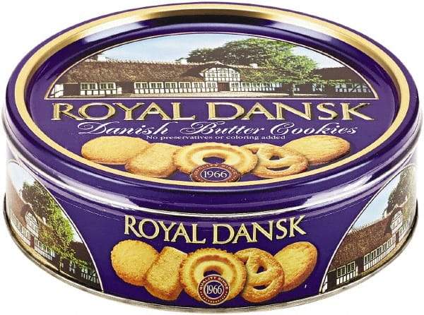 Royal Dansk - Cookies - Cookies, Danish Butter, 12oz Tin - A1 Tooling