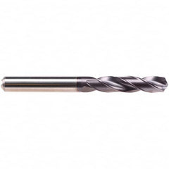 Emuge - 13/32" 140° Spiral Flute Solid Carbide Screw Machine Drill Bit - A1 Tooling