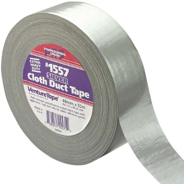 3M - 55m x 48mm x 13 mil Gray Polyethylene Cloth Duct Tape - A1 Tooling