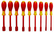 Insulated Nut Driver Inch Set Includes: 3/16" - 5/8"; in Roll Up Pouch. 9 Pieces - A1 Tooling