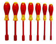 Insulated Nut Driver Metric Set Includes: 5.0 - 13.0mm. 7 Pieces - A1 Tooling