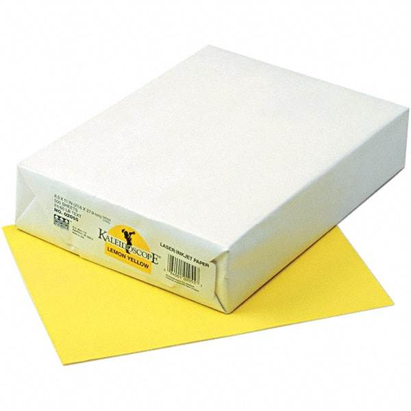 Pacon - 8-1/2" x 11" Lemon Yellow Colored Copy Paper - Use with Laser Printers, Copiers, Inkjet Printers - A1 Tooling