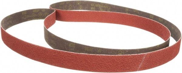 3M - 3/4" Wide x 18" OAL, 80 Grit, Aluminum Oxide Abrasive Belt - Aluminum Oxide, Coated, XF Weighted Cloth Backing, Series 384F - A1 Tooling