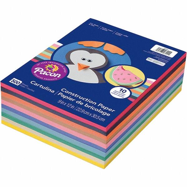 Pacon - Assorted Colors Construction Paper - Use with Craft Projects - A1 Tooling