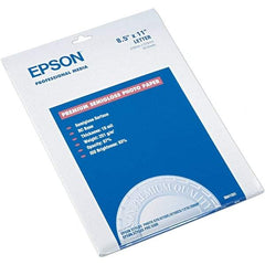 Epson - 8-1/2" x 11" White Photo Paper - Use with Inkjet Printers - A1 Tooling