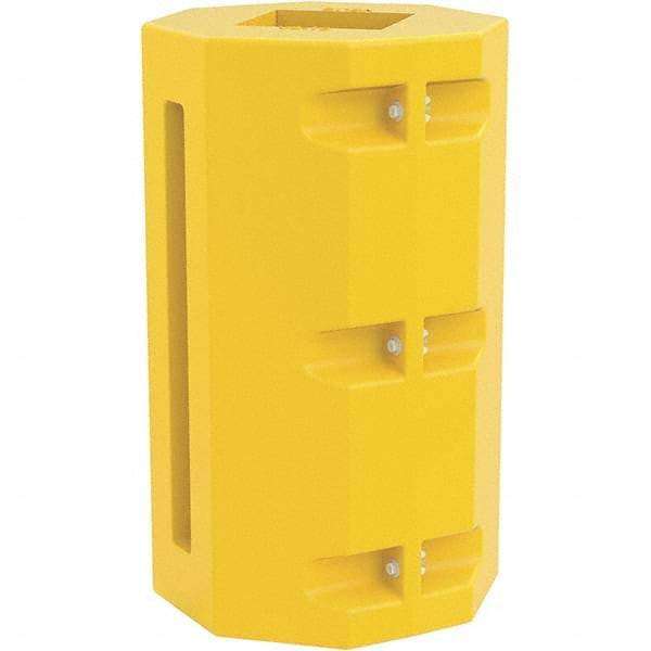 Vestil - 24" Wide x 24" Deep x 42" High, Steel Column Protector - Fits 10" Columns, Yellow - A1 Tooling