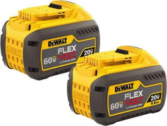 DeWALT - 60 Volt Lithium-Ion Power Tool Battery - 9 Ahr Capacity, 2 hr Charge Time, Series 20/60 FLEXVOLT - A1 Tooling