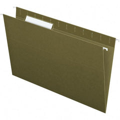 Pendaflex - 9-1/2 x 16", Legal, Standard Green, Hanging File Folder - 11 Point Stock, 1/3 Tab Cut Location - A1 Tooling