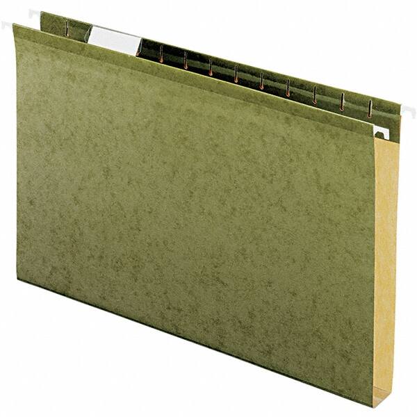 Pendaflex - 9-1/2 x 14-1/2", Legal, Standard Green, Hanging File Folder - 11 Point Stock, 1/5 Tab Cut Location - A1 Tooling