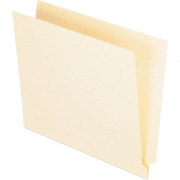 Pendaflex - 8-1/2 x 11", Letter Size, Manila, File Folders with End Tab - 11 Point Stock, Straight Tab Cut Location - A1 Tooling