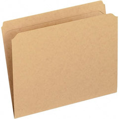 Pendaflex - 9-7/8 x 11-3/4", Letter Size, Brown, File Folders with Top Tab - 11 Point Stock, Straight Tab Cut Location - A1 Tooling