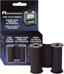 Acroprint Time Recorder - 4" High x 1-5/16" Wide Time Clock Replacement Ribbon - Blue, Use with Acroprint 125 and 150 models - A1 Tooling