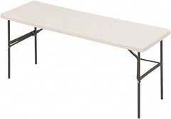 ICEBERG - 24" Long x 72" Wide x 29" High, Folding Table - Platinum - A1 Tooling